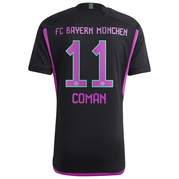 Bayern München Coman 11 Bortedrakt 2023-24 Fotballdrakter