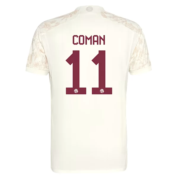Bayern München Coman 11 Tredjedrakt 2023-24 Fotballdrakter
