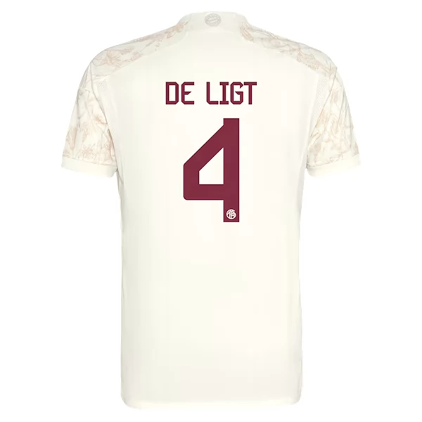 Bayern München Matthijs De Ligt 4 Tredjedrakt 2023-24 Fotballdrakter