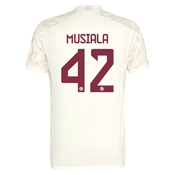 Bayern München Jamal Musiala 42 Tredjedrakt 2023-24 Fotballdrakter