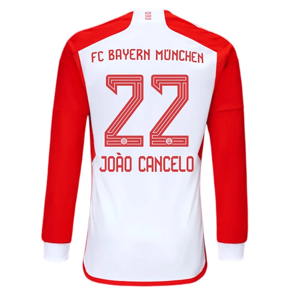 Bayern München Joao Cancelo 22 Hjemmedrakt 2023-24 Fotballdrakter – Langermet