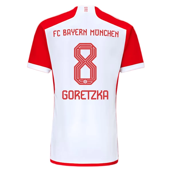 Bayern München Leon Goretzka 8 Hjemmedrakt 2023-24 Fotballdrakter