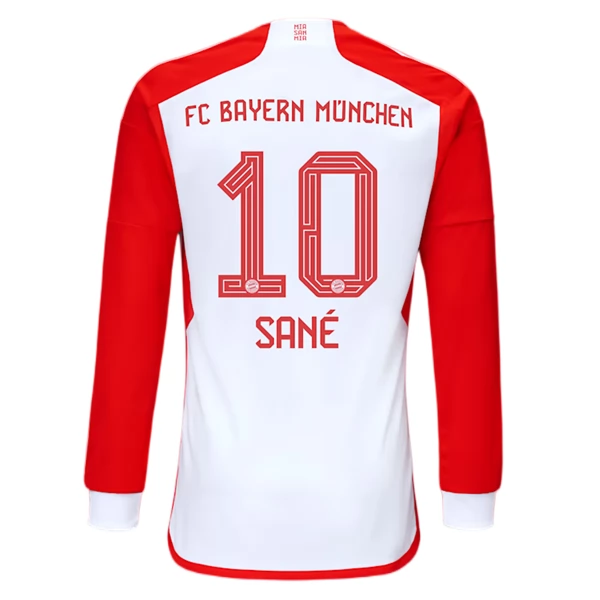 Bayern München Leroy Sané 10 Hjemmedrakt 2023-24 Fotballdrakter – Langermet