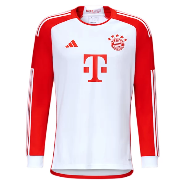 Bayern München Leroy Sané 10 Hjemmedrakt 2023 24 Fotballdrakter Langermet