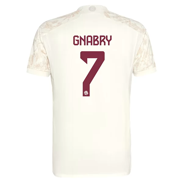 Bayern München Serge Gnabry 7 Tredjedrakt 2023-24 Fotballdrakter