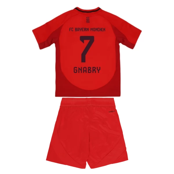 FC Bayern München Gnabry 7 Barn Hjemme Draktsett 2024 2025 Fotballdrakter