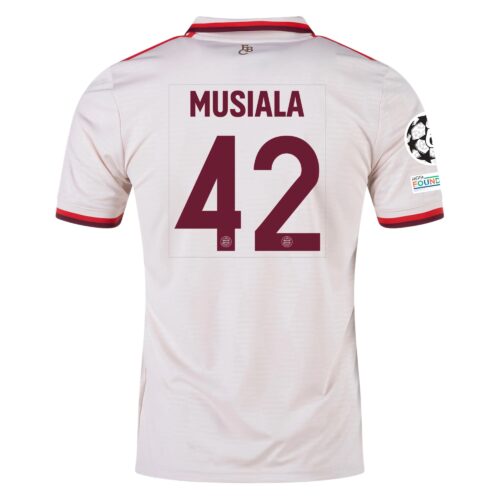 Bayern München Jamal Musiala 42 Tredjedrakt 2024 25 Fotballdrakter