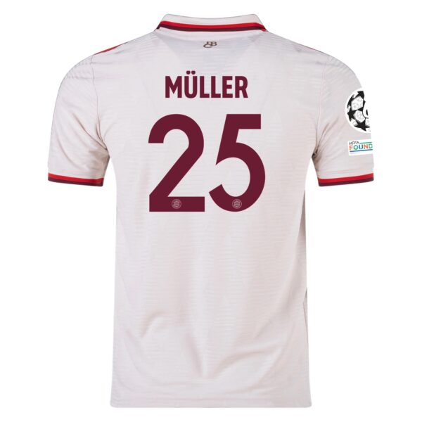 Bayern München Thomas Müller 25 Tredjedrakt 2024-25 Fotballdrakter