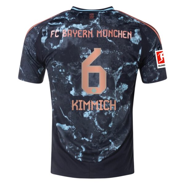 Bayern München Joshua Kimmich 6 Bortedrakt 2024-25 Fotballdrakter