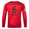 Bayern München Joshua Kimmich 6 Hjemmedrakt 2024 25 Fotballdrakter Langermet