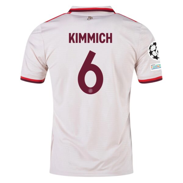 Bayern München Joshua Kimmich 6 Tredjedrakt 2024-25 Fotballdrakter