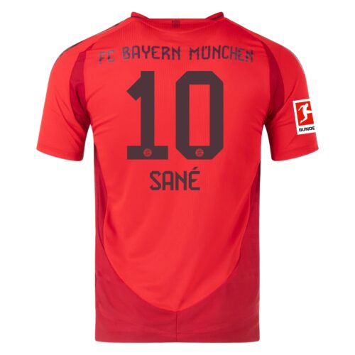 Bayern München Leroy Sané 10 Hjemmedrakt 2024 25 Fotballdrakter