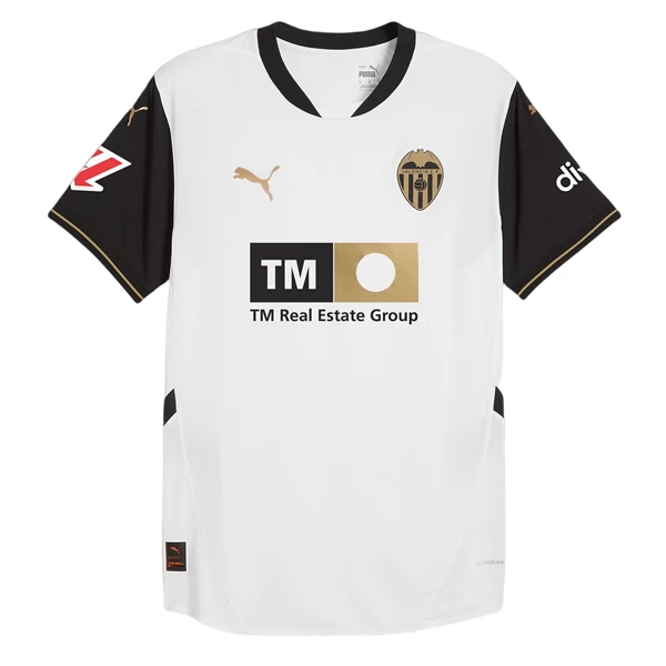 FC Valencia Hjemmedrakt 2024-25 Fotballdrakter