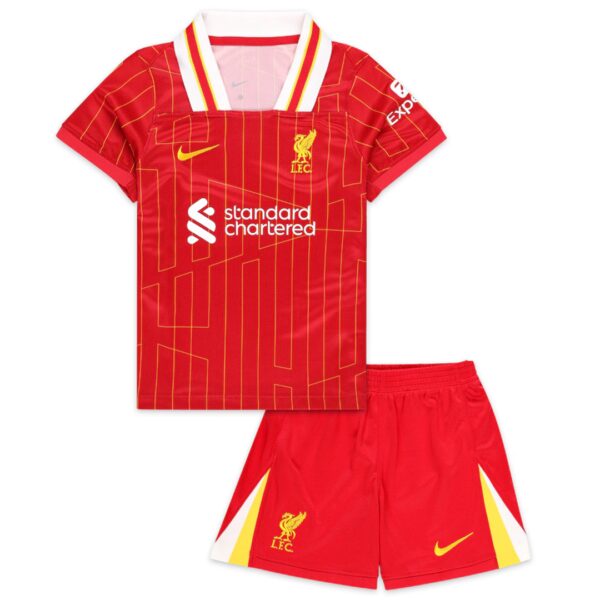 Liverpool Barn Hjemme Draktsett 2024 2025 Fotballdrakter
