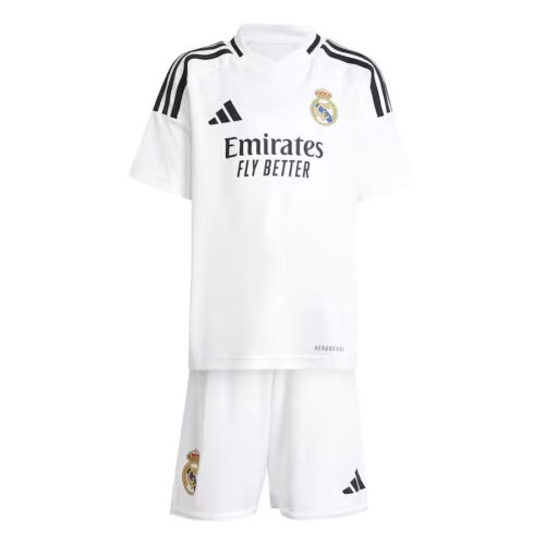Real Madrid Barn Hjemme Draktsett 2024 25 Fotballdrakter