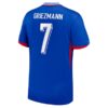 Frankrike Griezmann 7 Hjemme Fotballdrakter 2024