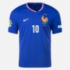 Frankrike Kylian Mbappé 10 Hjemmedrakt 2024 Fotballdrakter