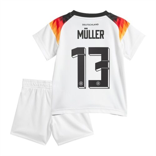 Tyskland Thomas Müller 13 Barn Hjemme Draktsett Fotball 2024