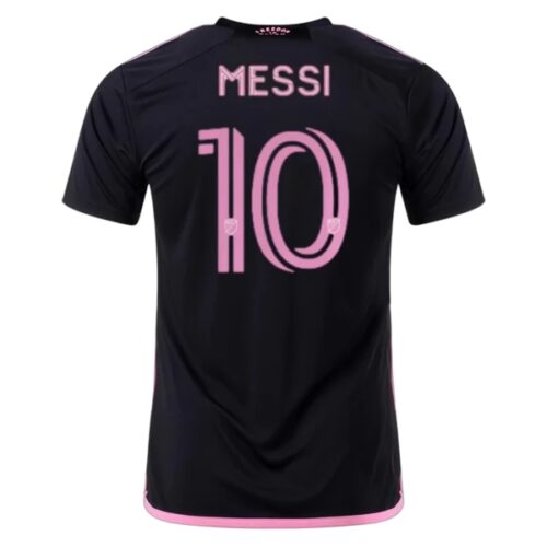 Inter Miami CF Lionel Messi 10 Bortedrakt 2023 24 Fotballdrakter