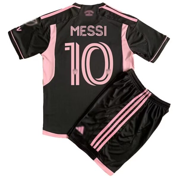 Inter Miami CF Messi 10 Barn Borte Draktsett 2023 2024 Fotballdrakter