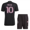 Inter Miami CF Messi 10 Barn Borte Draktsett 2024 2025 Fotballdrakter