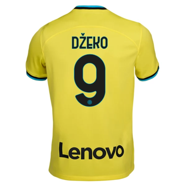 Inter Milan Edin Džeko 9 Tredjedrakt 2022-23 Fotballdrakter