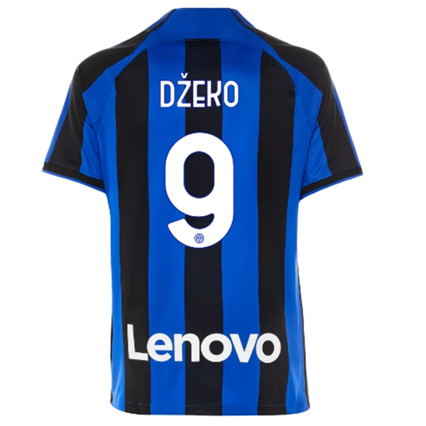 Inter Milan Edin Džeko 9 Hjemmedrakt 2022-23 Fotballdrakter