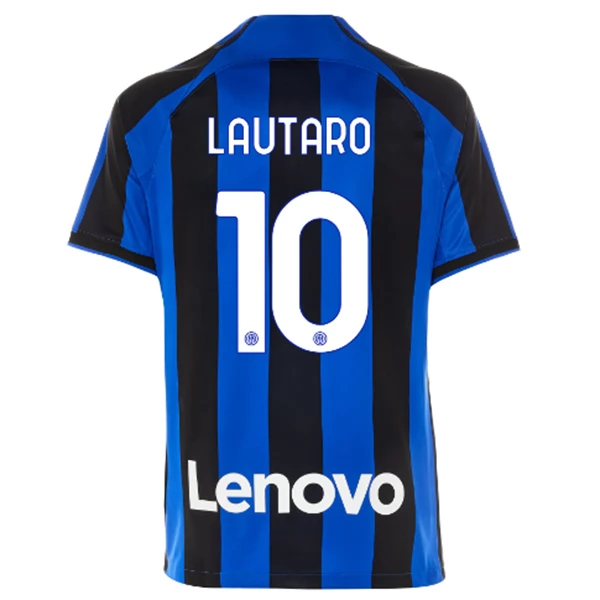 Inter Milan Lautaro Martínez 10 Hjemmedrakt 2022-23 Fotballdrakter