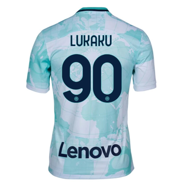 Inter Milan Romelu Lukaku 90 Bortedrakt 2022-23 Fotballdrakter