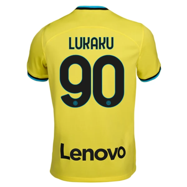 Inter Milan Romelu Lukaku 90 Tredjedrakt 2022 23 Fotballdrakter