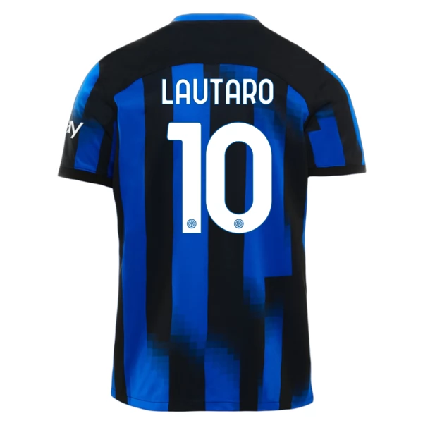 Inter Milan Lautaro Martínez 10 Hjemmedrakt 2023-24 Fotballdrakter