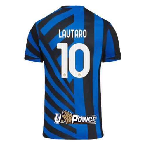 Inter Milan Lautaro 10 Hjemmedrakt 2024 25 Fotballdrakter