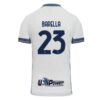 Inter Milan Nicolò Barella 23 Bortedrakt 2024 25 Fotballdrakter