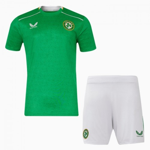 Irland Barn Hjemme Draktsett 2024 Fotballdrakter