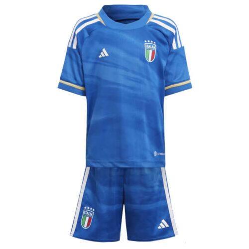 Italia Barn Hjemme Draktsett 2023 Fotballdrakter