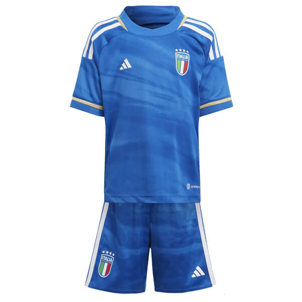 Italia Barn Hjemme Draktsett 2023 Fotballdrakter