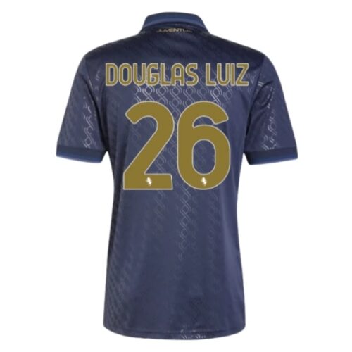 Juventus Douglas Luiz 26 Tredjedrakt 2024 25 Fotballdrakter