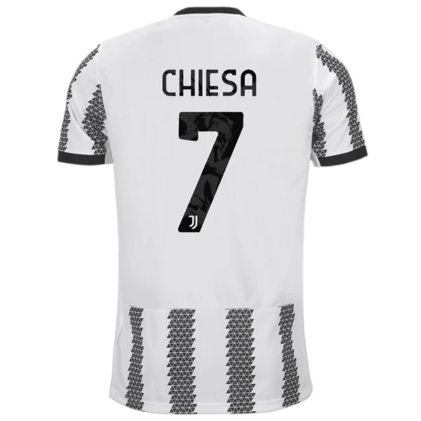 Juventus Federico Chiesa 7 Hjemmedrakt 2022 23 Fotballdrakter