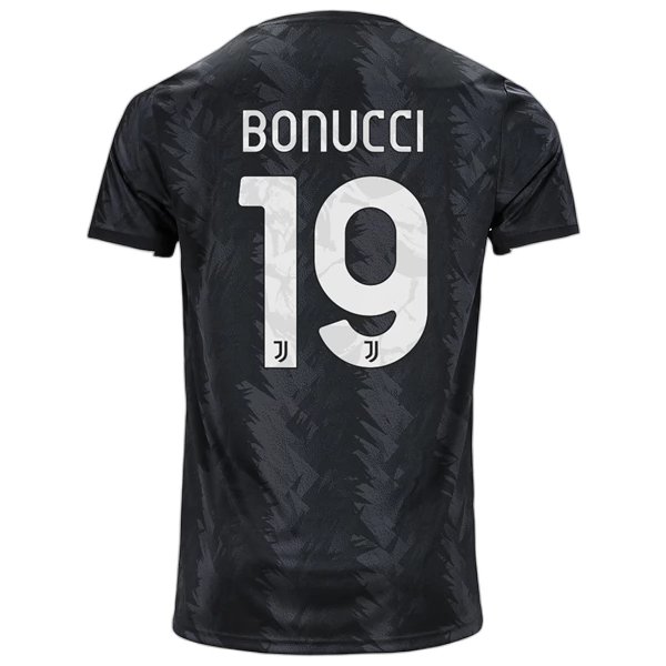 Juventus Leonardo Bonucci 19 Bortedrakt 2022-23 Fotballdrakter