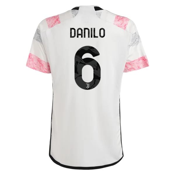 Juventus Danilo 6 Bortedrakt 2023 24 Fotballdrakter