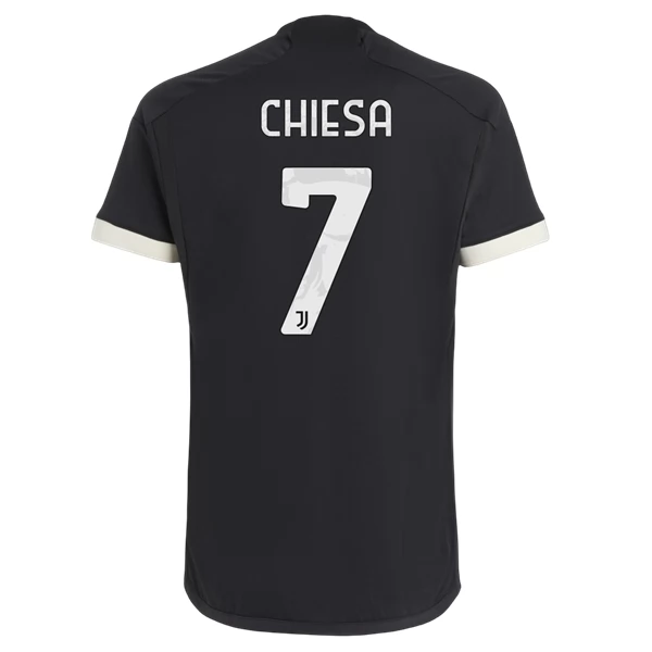 Juventus Federico Chiesa 7 Tredjedrakt 2023-24 Fotballdrakter