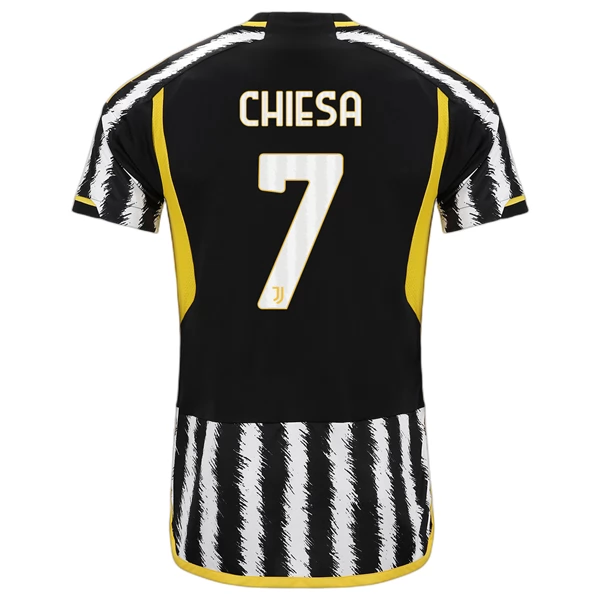 Juventus Federico Chiesa 7 Hjemmedrakt 2023-24 Fotballdrakter