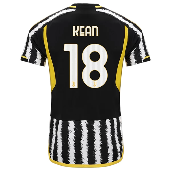 Juventus Kean 18 Hjemmedrakt 2023-24 Fotballdrakter