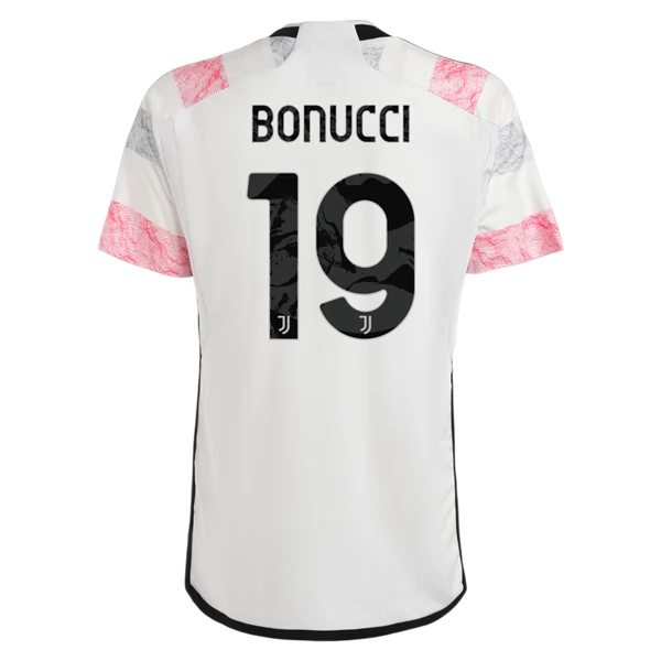Juventus Leonardo Bonucci 19 Bortedrakt 2023-24 Fotballdrakter