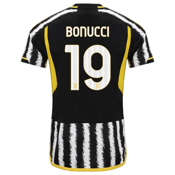 Juventus Leonardo Bonucci 19 Hjemmedrakt 2023-24 Fotballdrakter