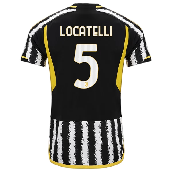 Juventus Locatelli 5 Hjemmedrakt 2023-24 Fotballdrakter