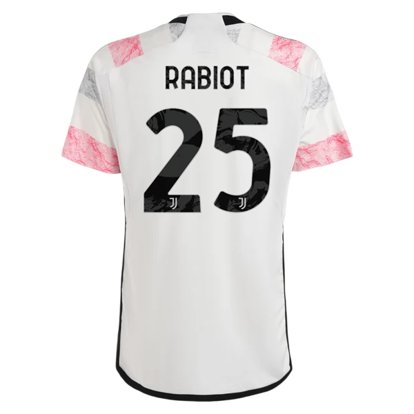 Juventus Rabiot 25 Bortedrakt 2023-24 Fotballdrakter