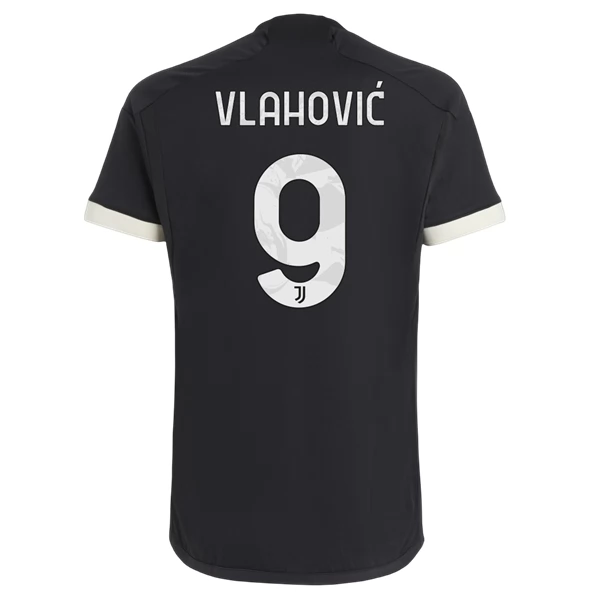 Juventus Vlahović 9 Tredjedrakt 2023-24 Fotballdrakter