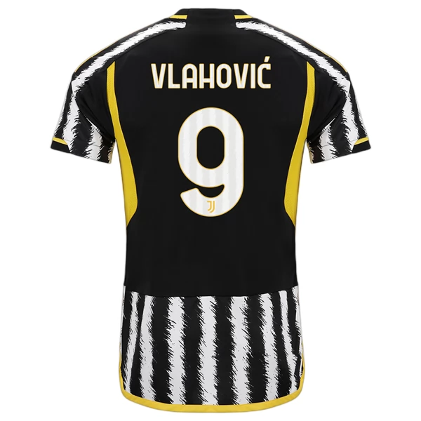 Juventus Vlahović 9 Hjemmedrakt 2023-24 Fotballdrakter
