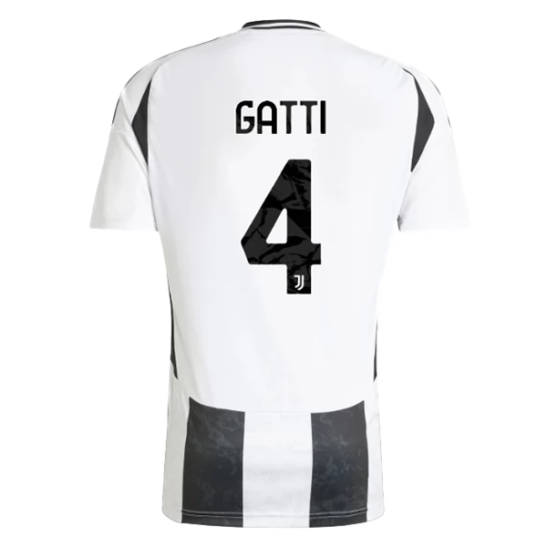 Juventus Gatti 4 Hjemmedrakt 2024-25 Fotballdrakter